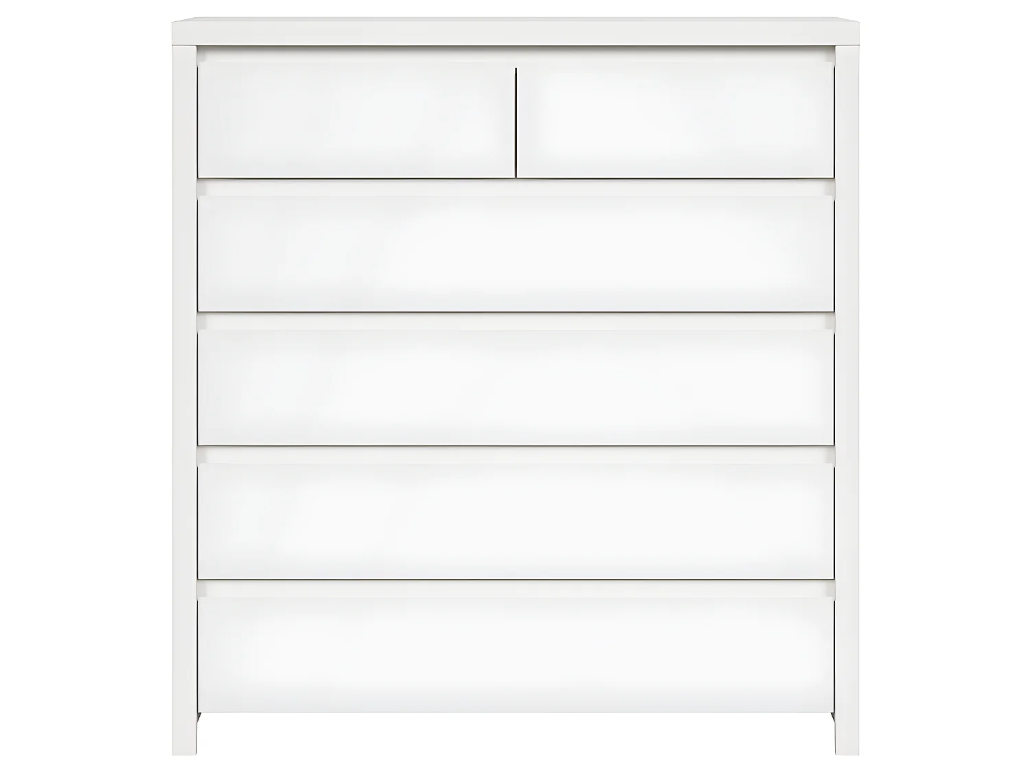 Commode 6 tiroirs Soren Blanc