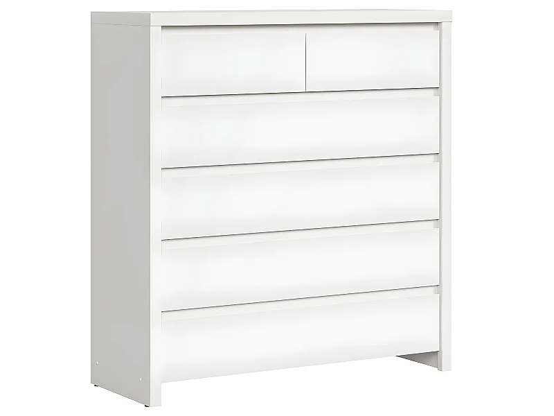 Cómoda Soren branco mate 112cm