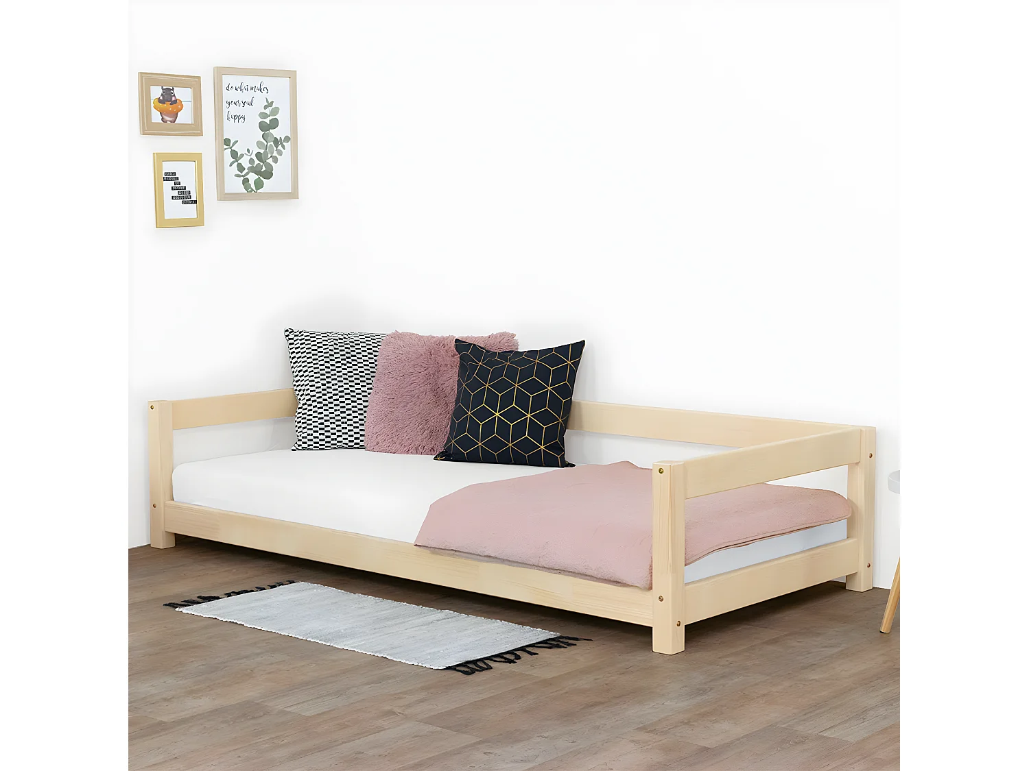 Lit enfant 120x190 Study - Bois