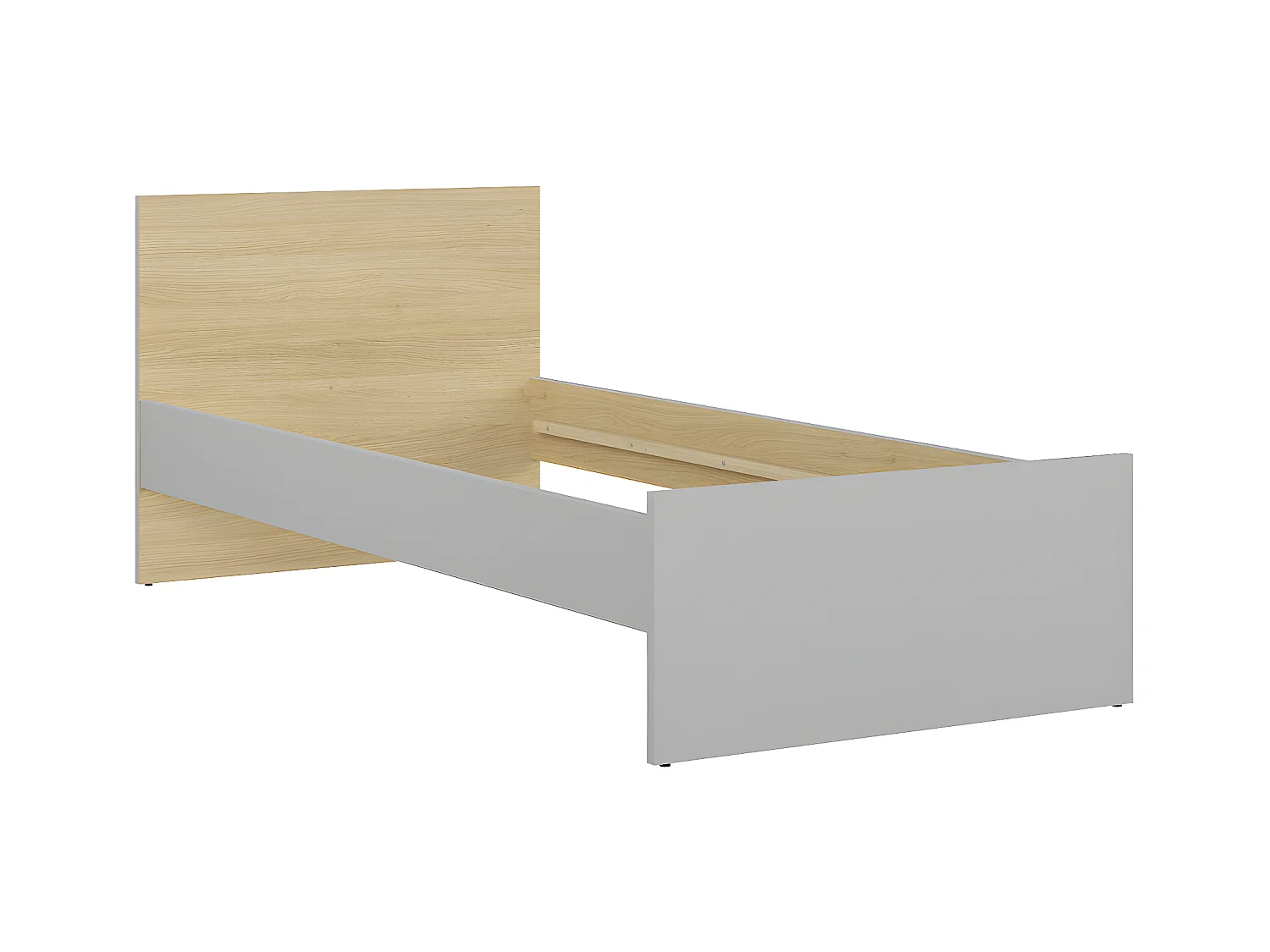 Letto singolo Pop grigio 90x200cm