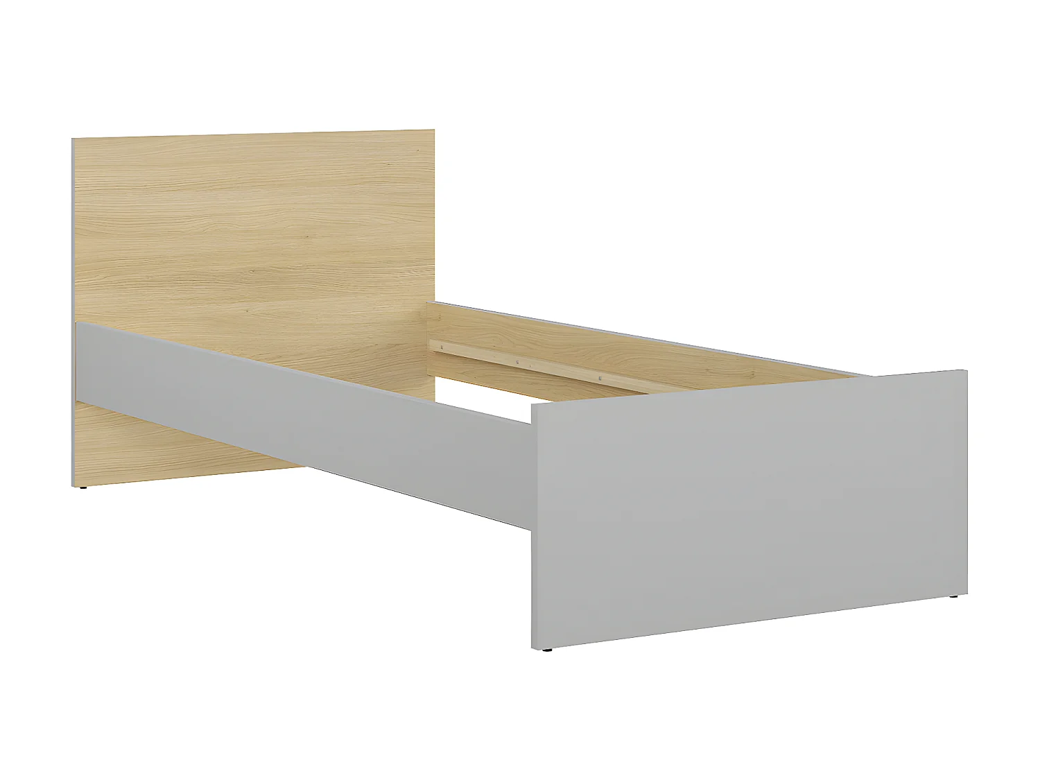 Letto singolo Pop grigio 90x200cm