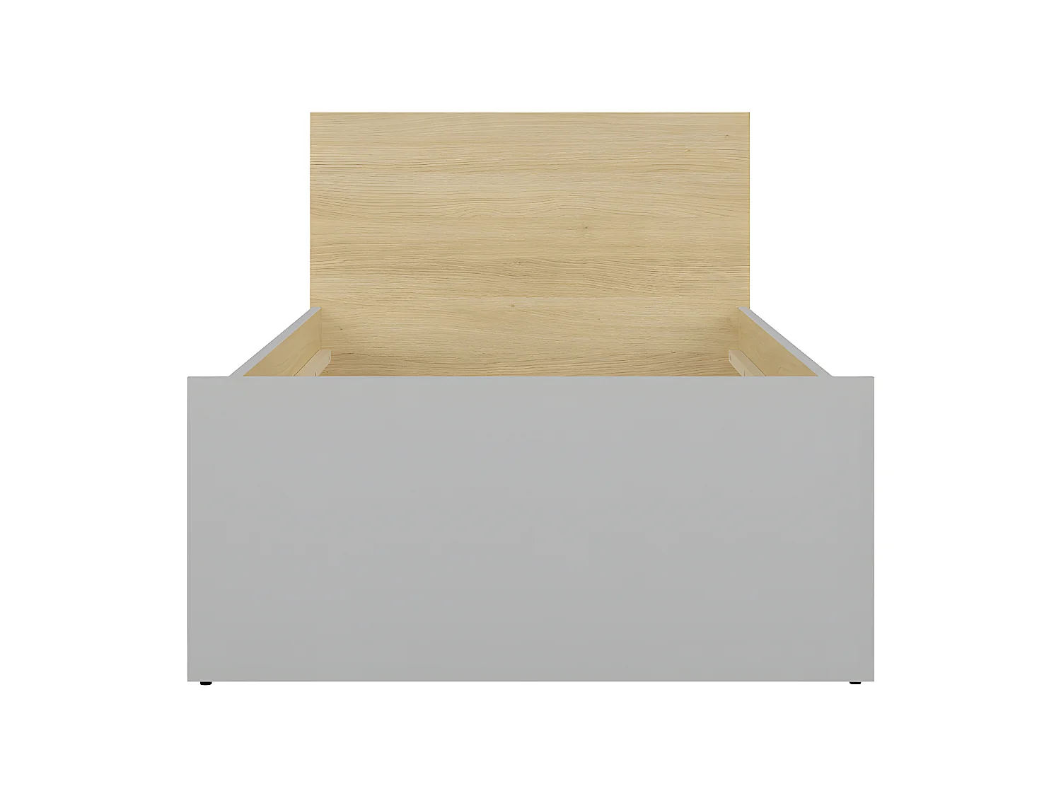 Letto singolo Pop grigio 90x200cm