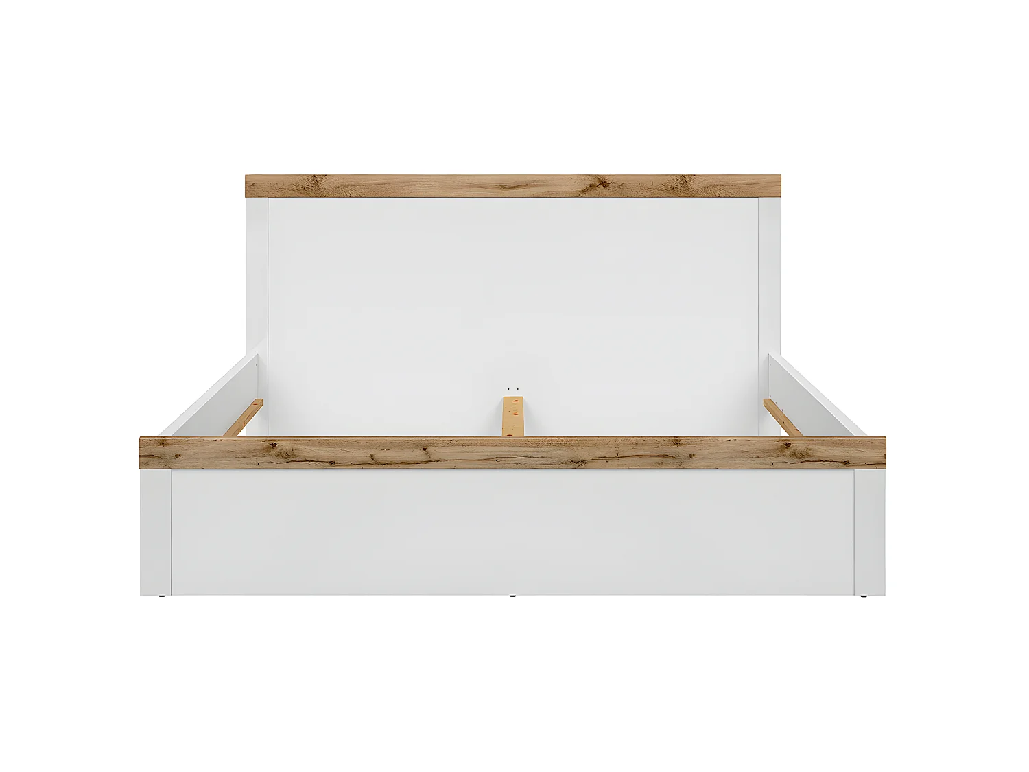 Lit 180x200 Hella Blanc et Bois