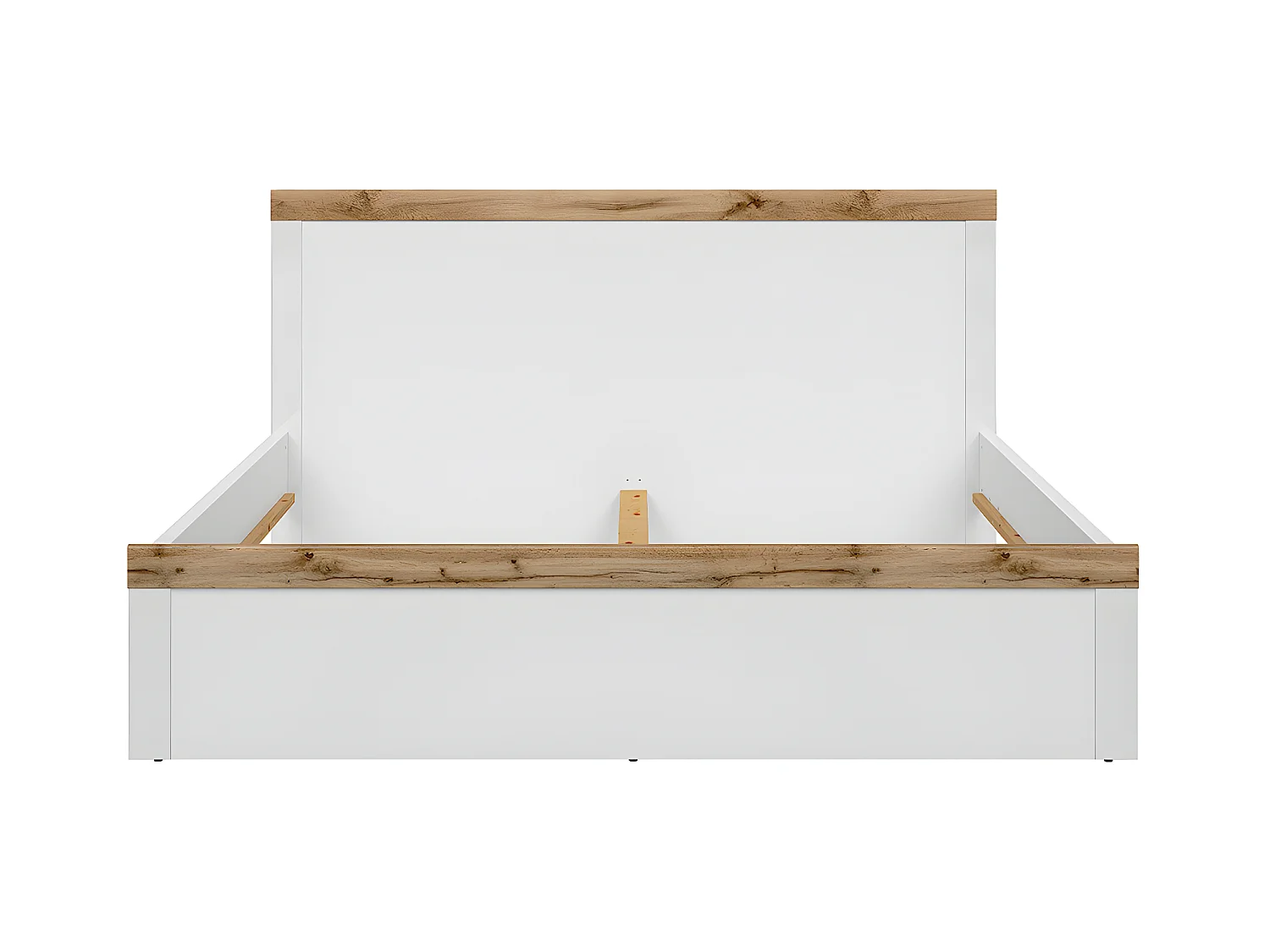 Lit 180x200 Hella Blanc et Bois