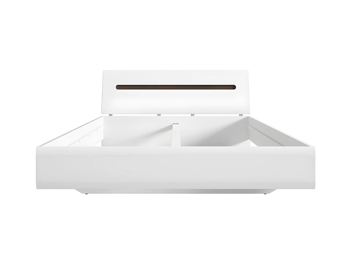 Letto matrimoniale Darrel bianco 160x200cm