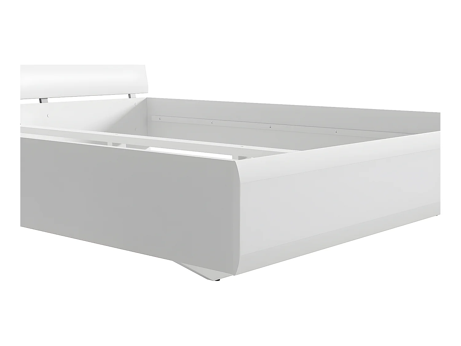 Letto matrimoniale Darrel bianco 160x200cm