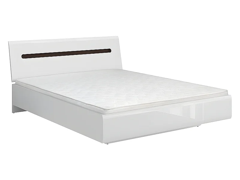 Letto matrimoniale Darrel bianco 160x200cm