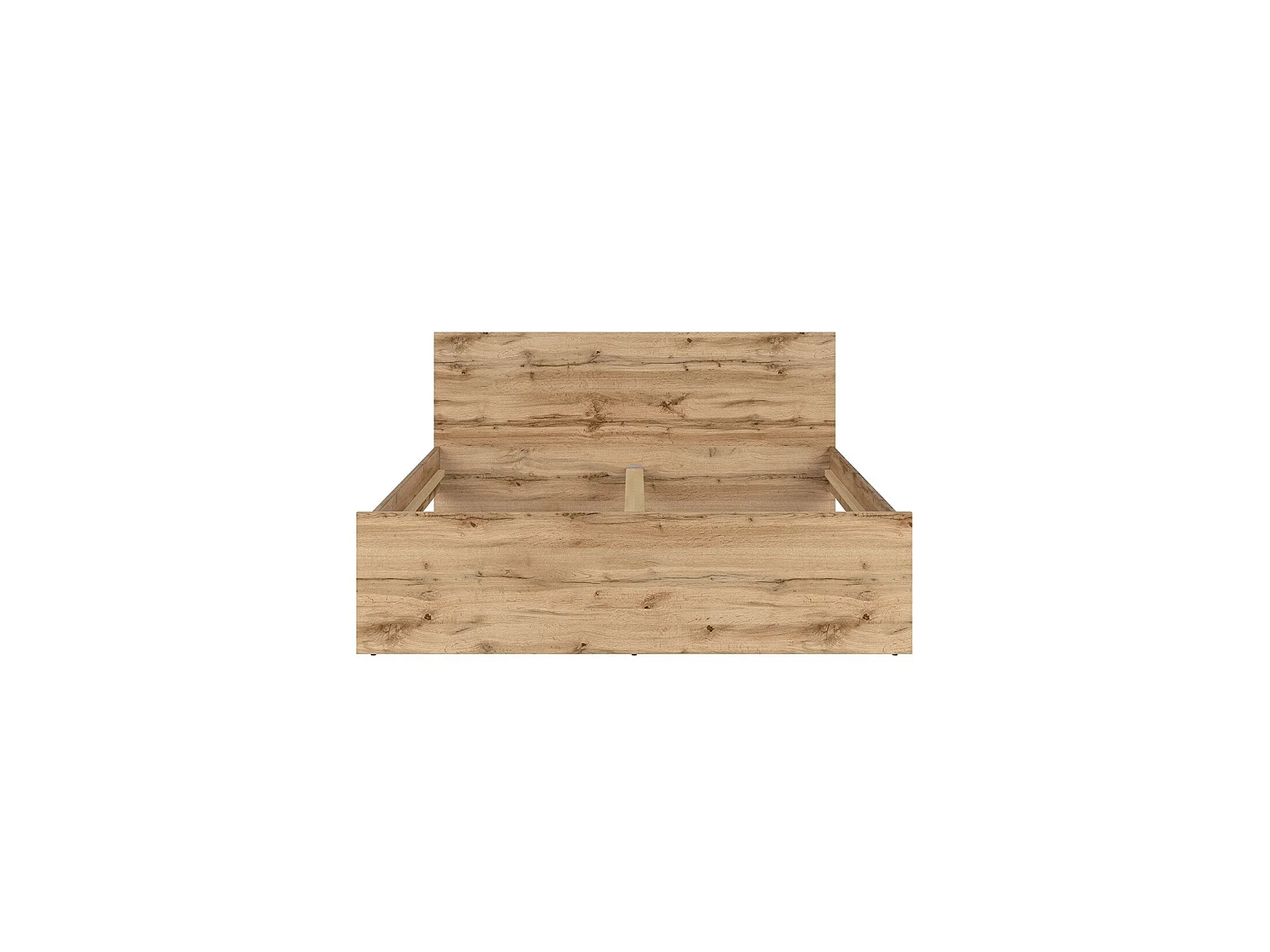 Cama de casal June madeira 160x200