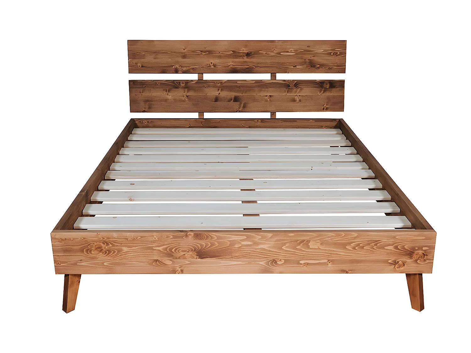 Lit 160x200 sans sommier Nostalgie - Bois