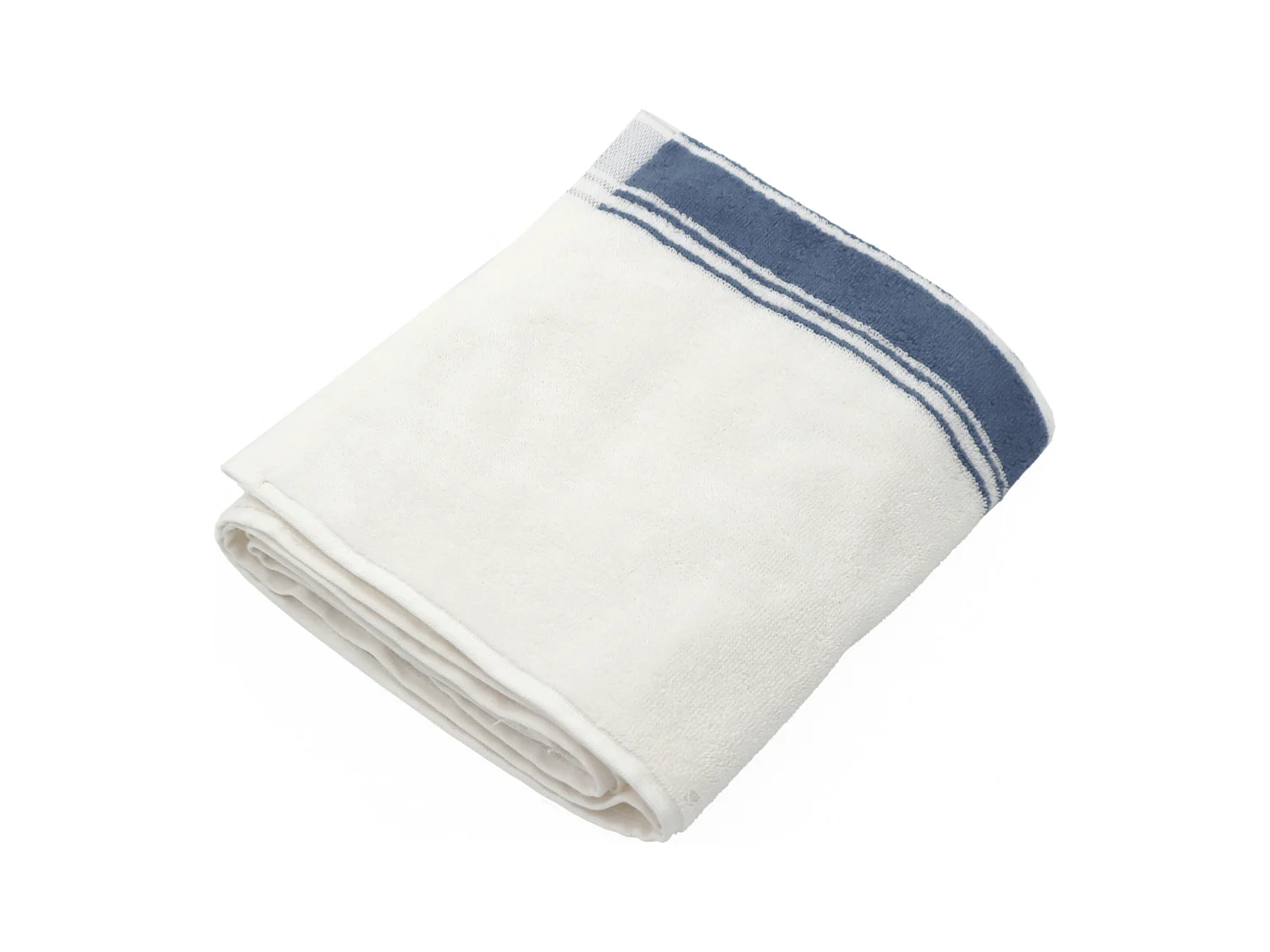 Serviette de toilette 50x100 cm coton RIBBON II bleu