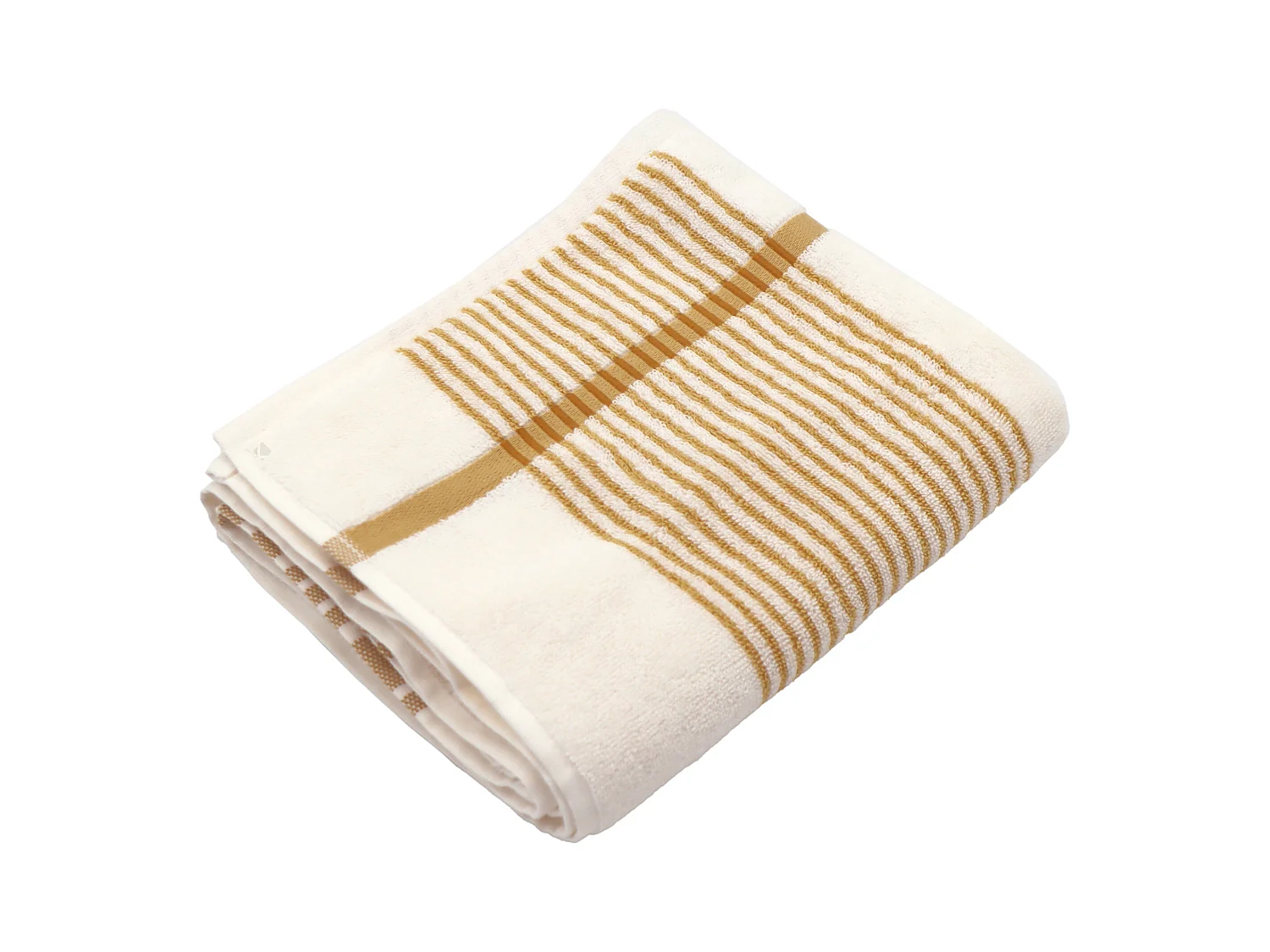 Serviette de toilette 50x100 cm coton RIBBON jaune