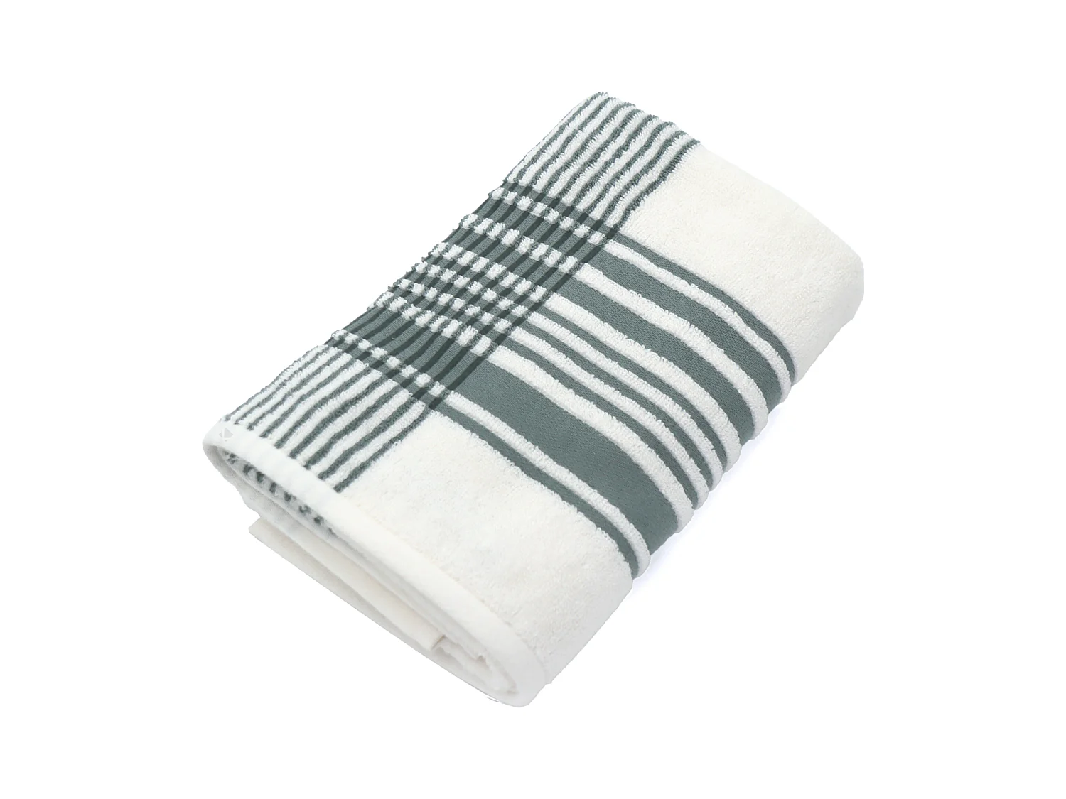 Serviette de toilette 50x100 cm coton RIBBON vert