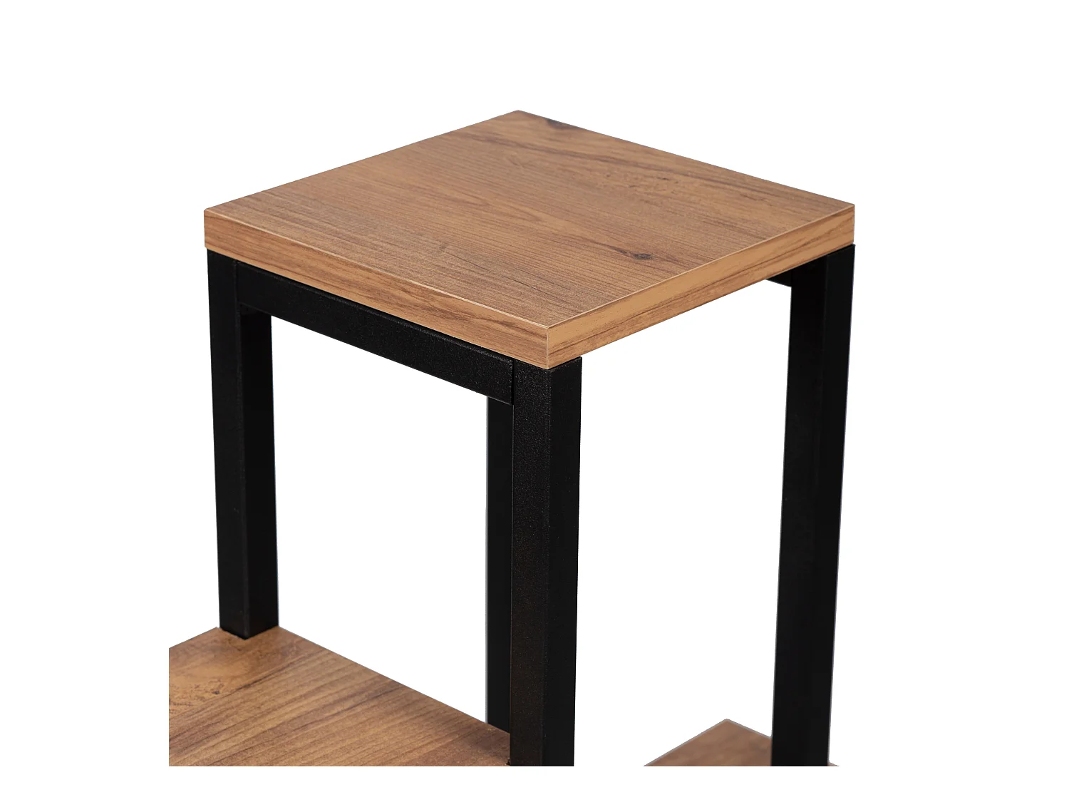 Étagère à plantes Rosenholm 6 étagères 78,5 x 56 x 20 cm noir effet bois [en.casa]