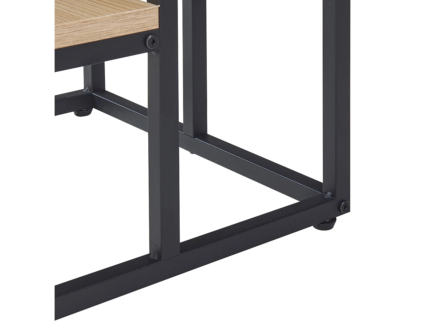 Étagère à plantes Ameland 4 niveaux noir effet bois [en.casa]