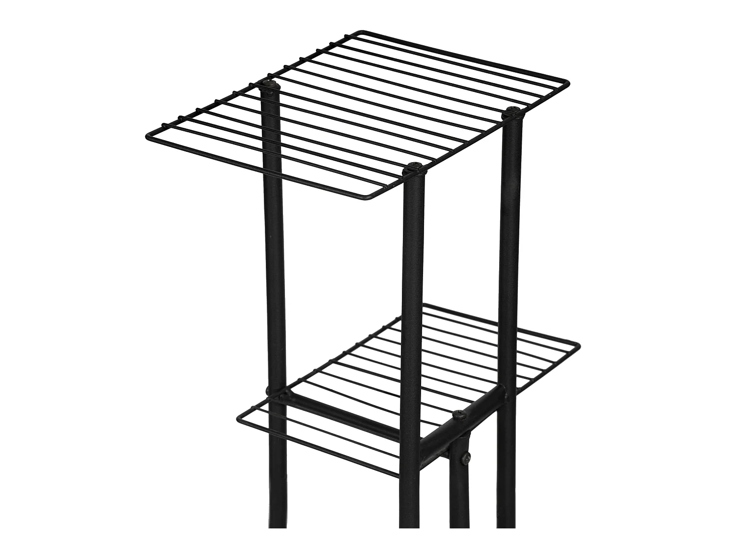 Étagère à plantes Beek à 4 niveaux noir [en.casa]