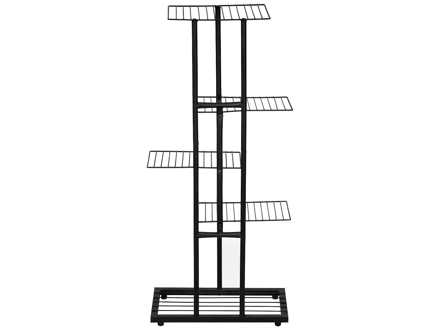 Étagère à plantes Beek à 4 niveaux noir [en.casa]