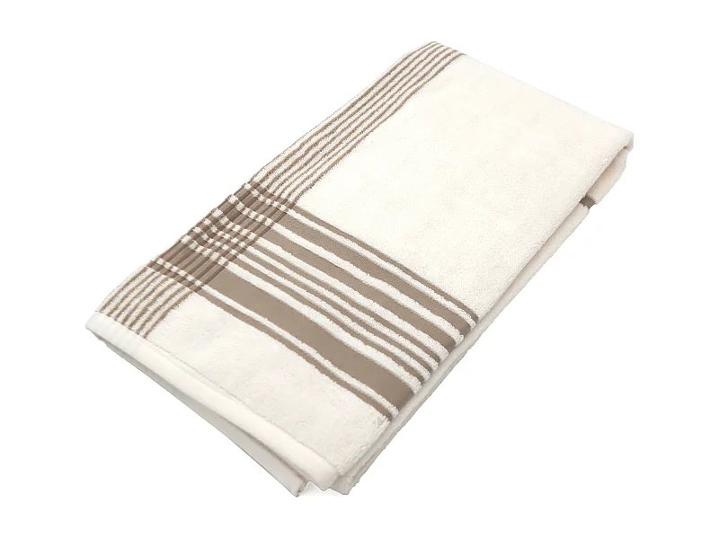 Drap de douche 70x140 cm coton RIBBON beige