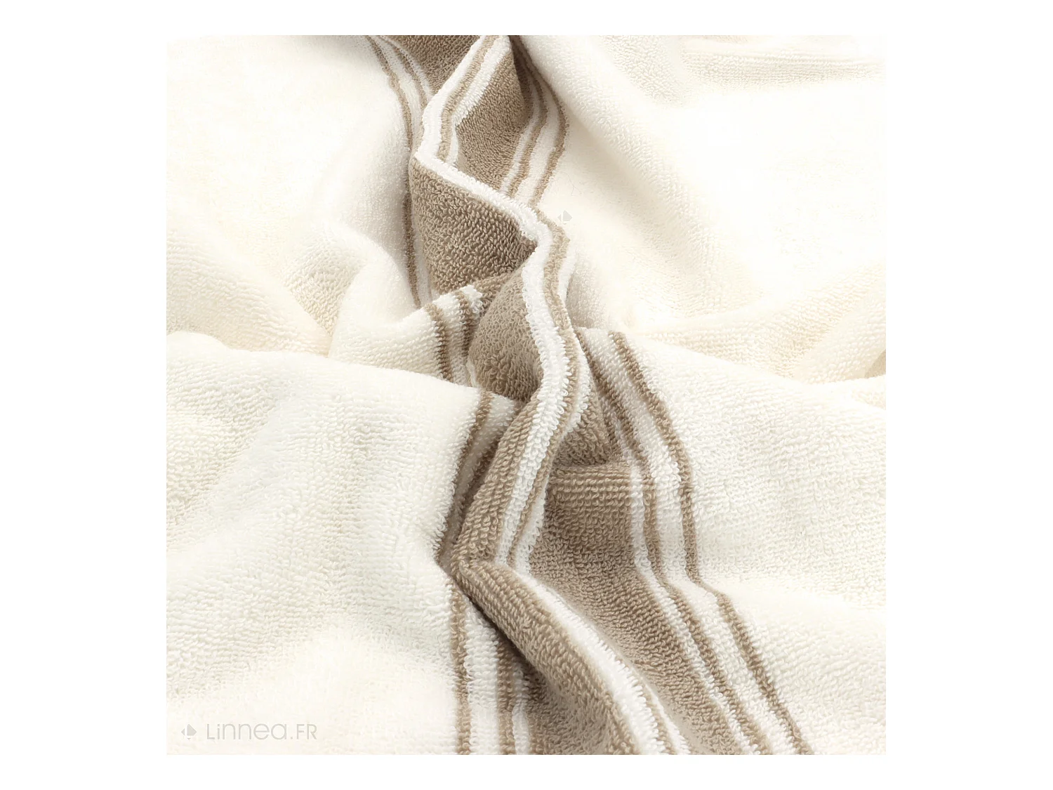 Drap de douche 70x140 cm coton RIBBON II beige