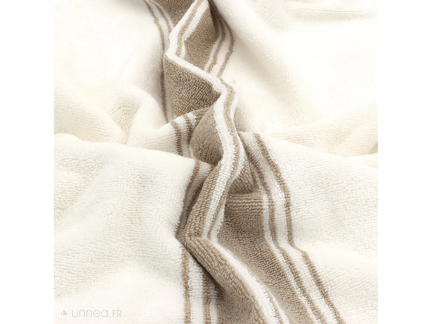 Drap de douche 70x140 cm coton RIBBON II beige