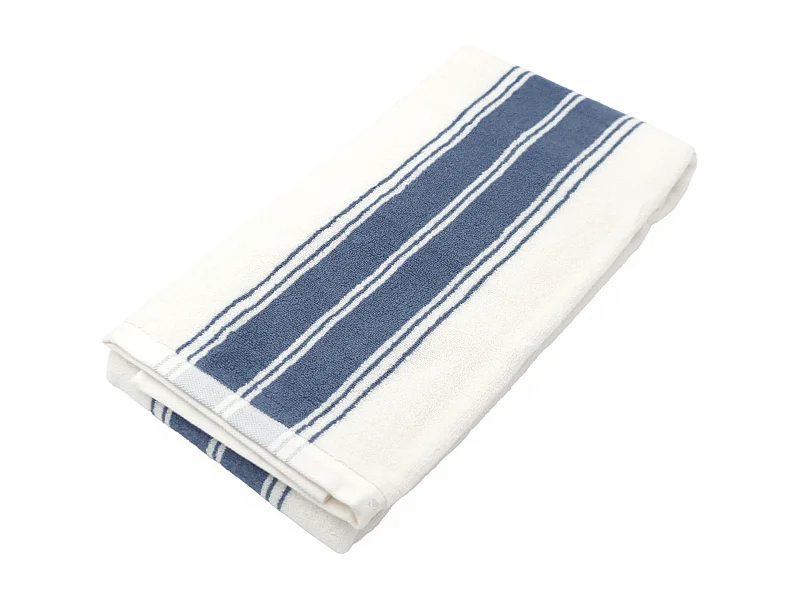 Drap de douche 70x140 cm coton RIBBON II bleu