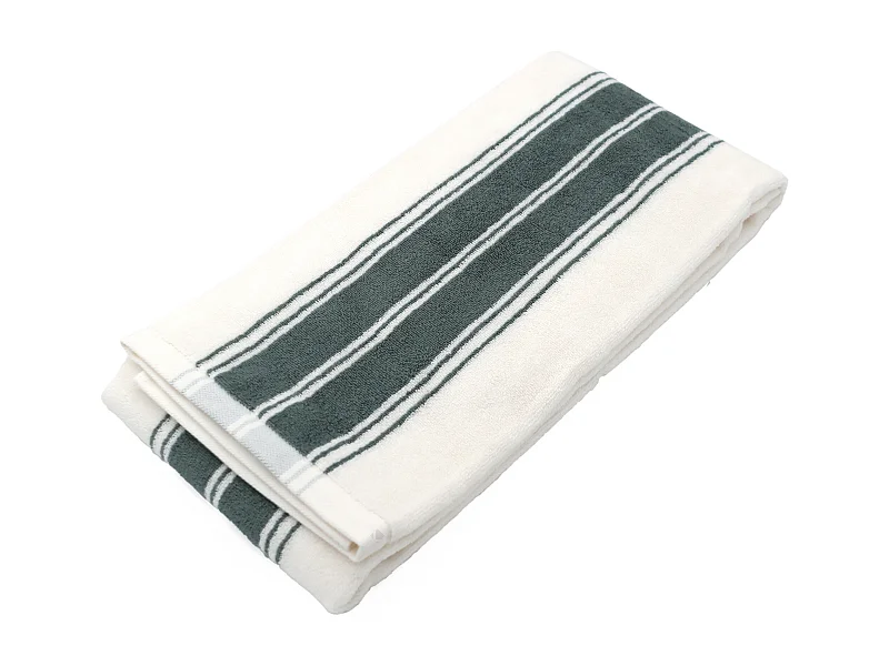 Drap de douche 70x140 cm coton RIBBON II vert