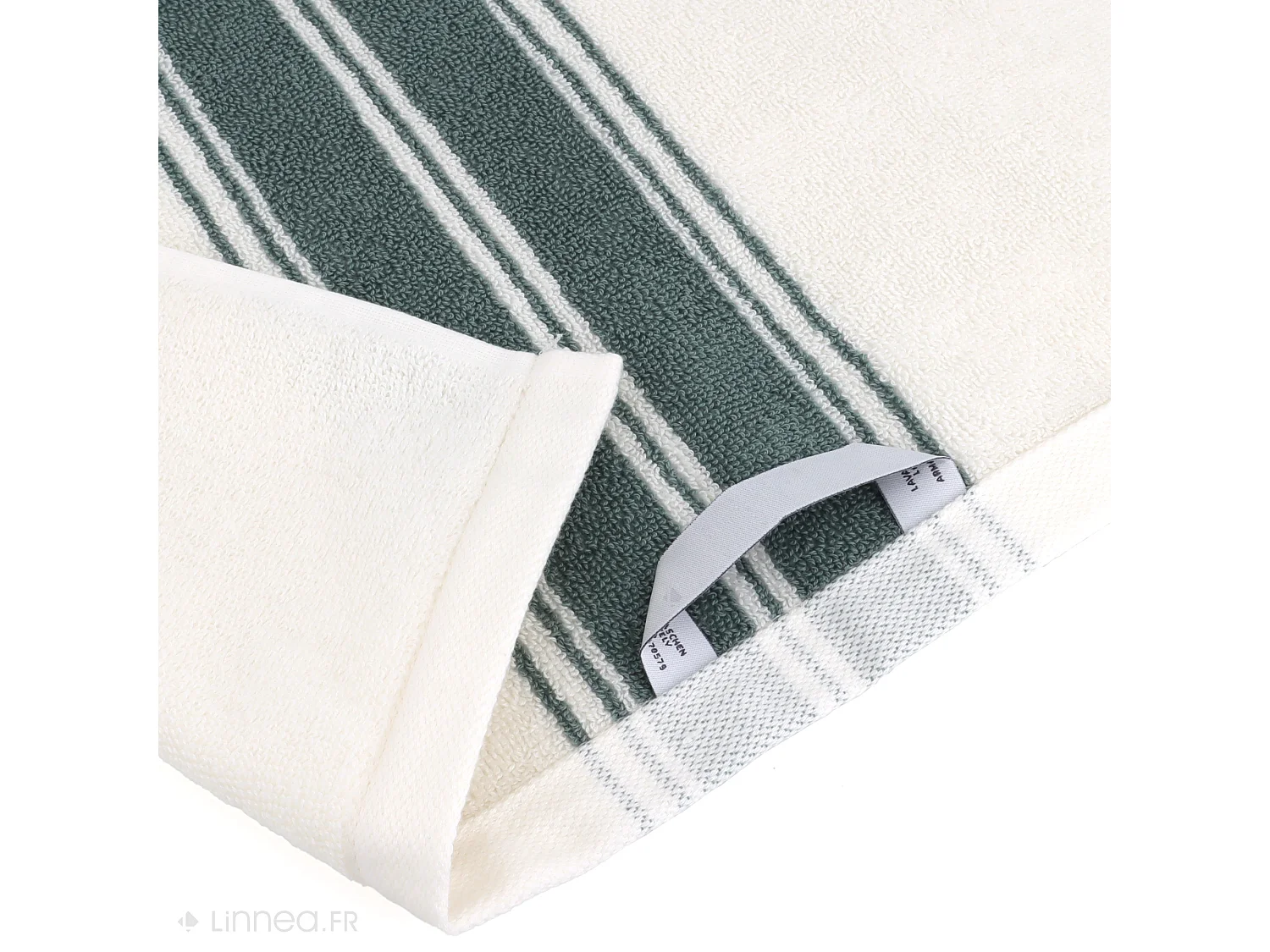 Drap de douche 70x140 cm coton RIBBON II vert