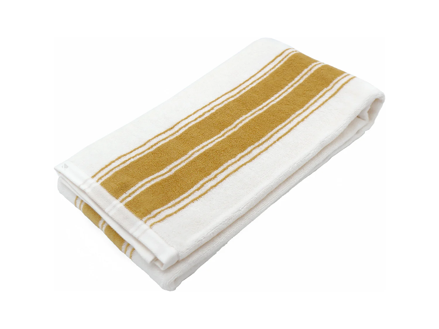 Drap de douche 70x140 cm coton RIBBON II jaune