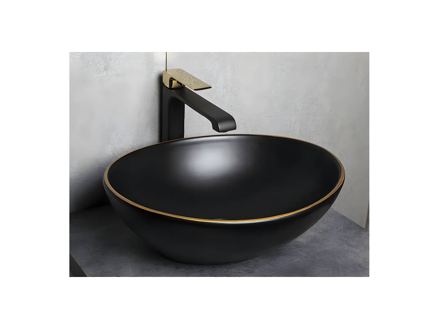 Aufsatzwaschbecken aus Keramik FORMOZA