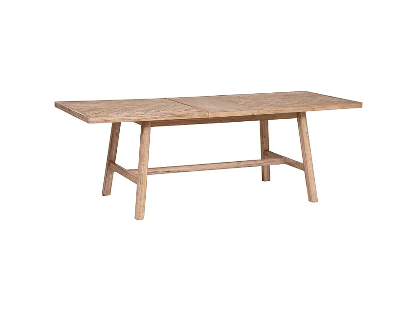 Table de Repas Extensible "Aeris" 180-220cm Beige