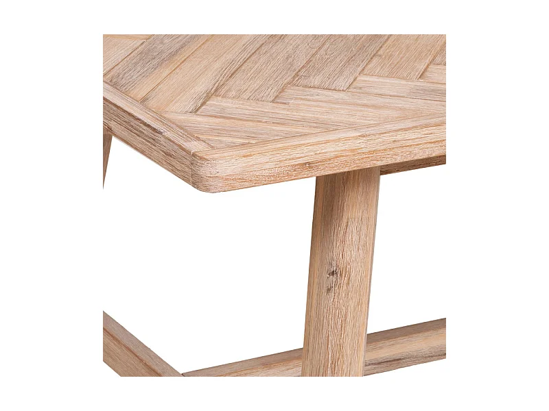 Table de Repas Extensible "Aeris" 180-220cm Beige