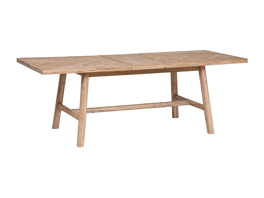 Table de Repas Extensible "Aeris" 180-220cm Beige