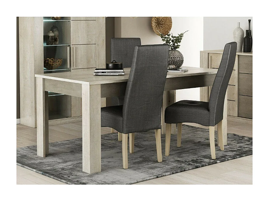 Table à manger 170/230 x 90 cm extensible Cannes