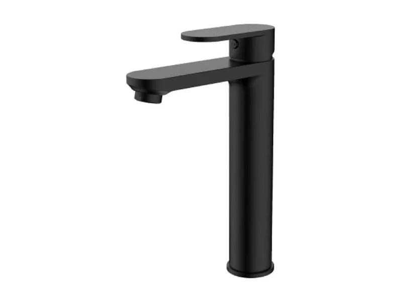 Grifo lavabo alto PORI negro mate