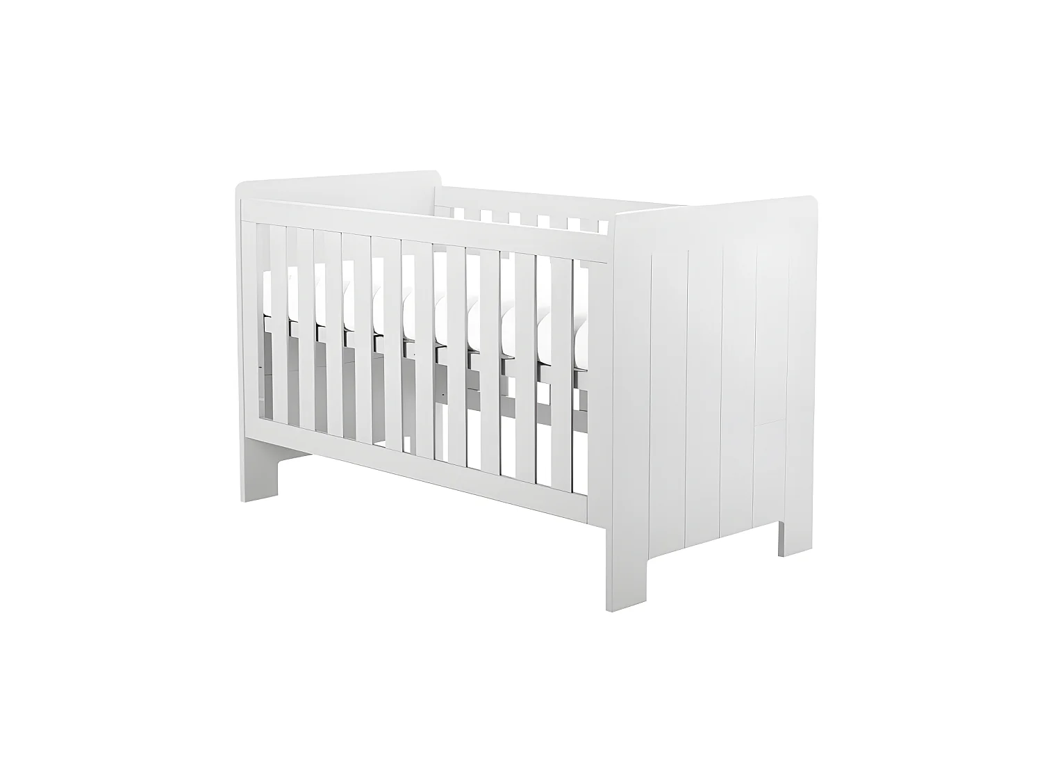 Lit bébé évolutif Calmo Blanc