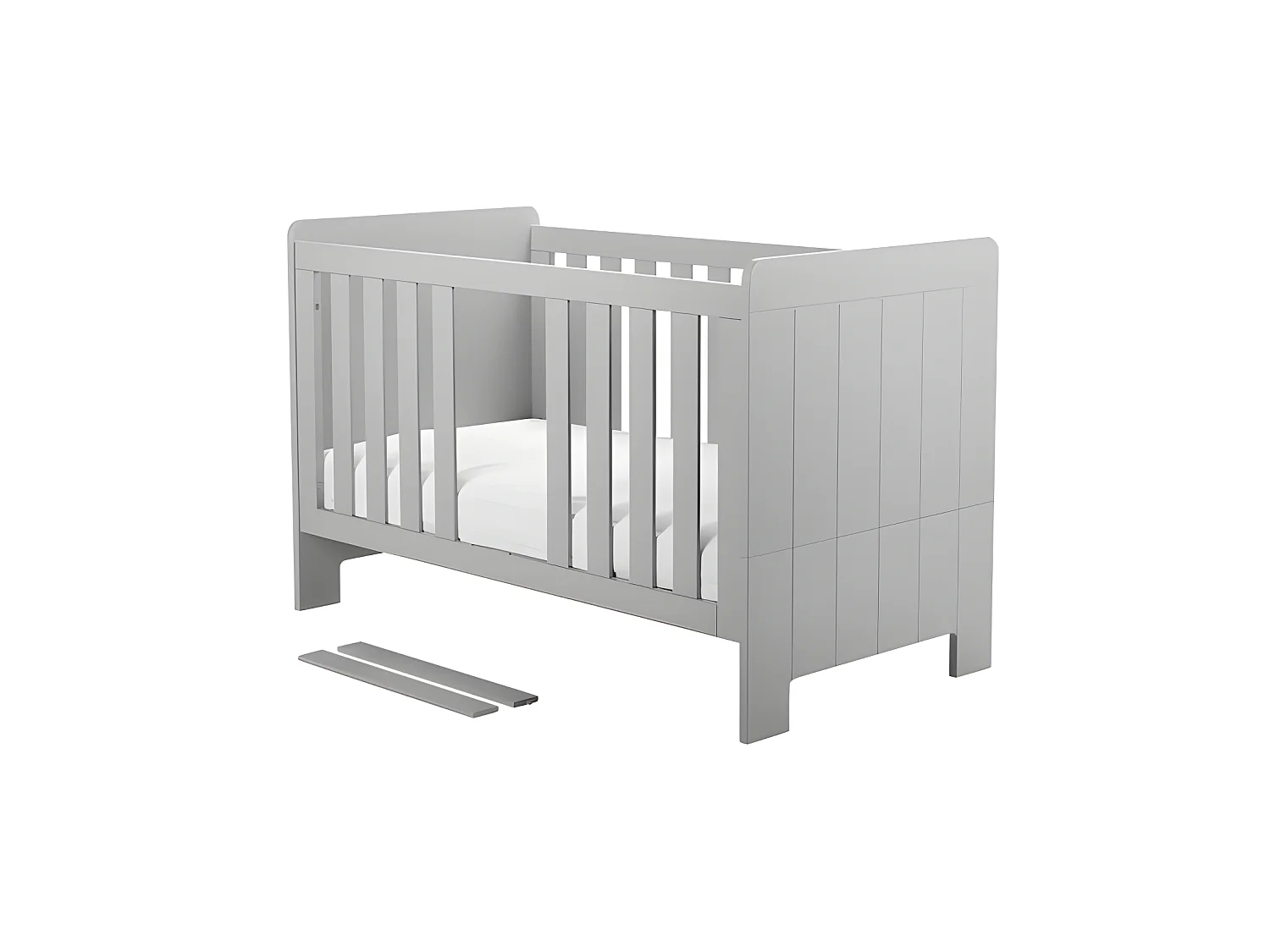 Lit bébé évolutif Calmo Gris