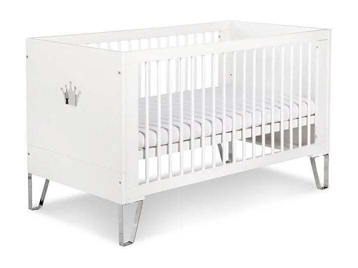 Lit bébé évolutif LittleSky by Klups Blanka - Blanc