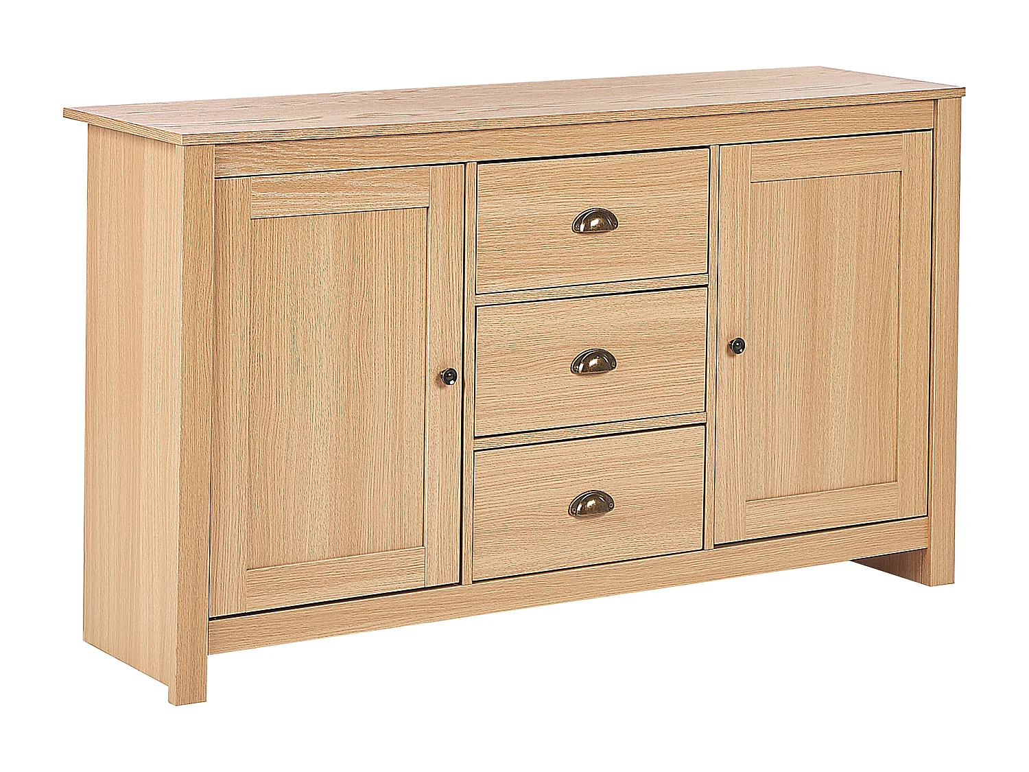 Commode 2 portes LANSIN Marron clair