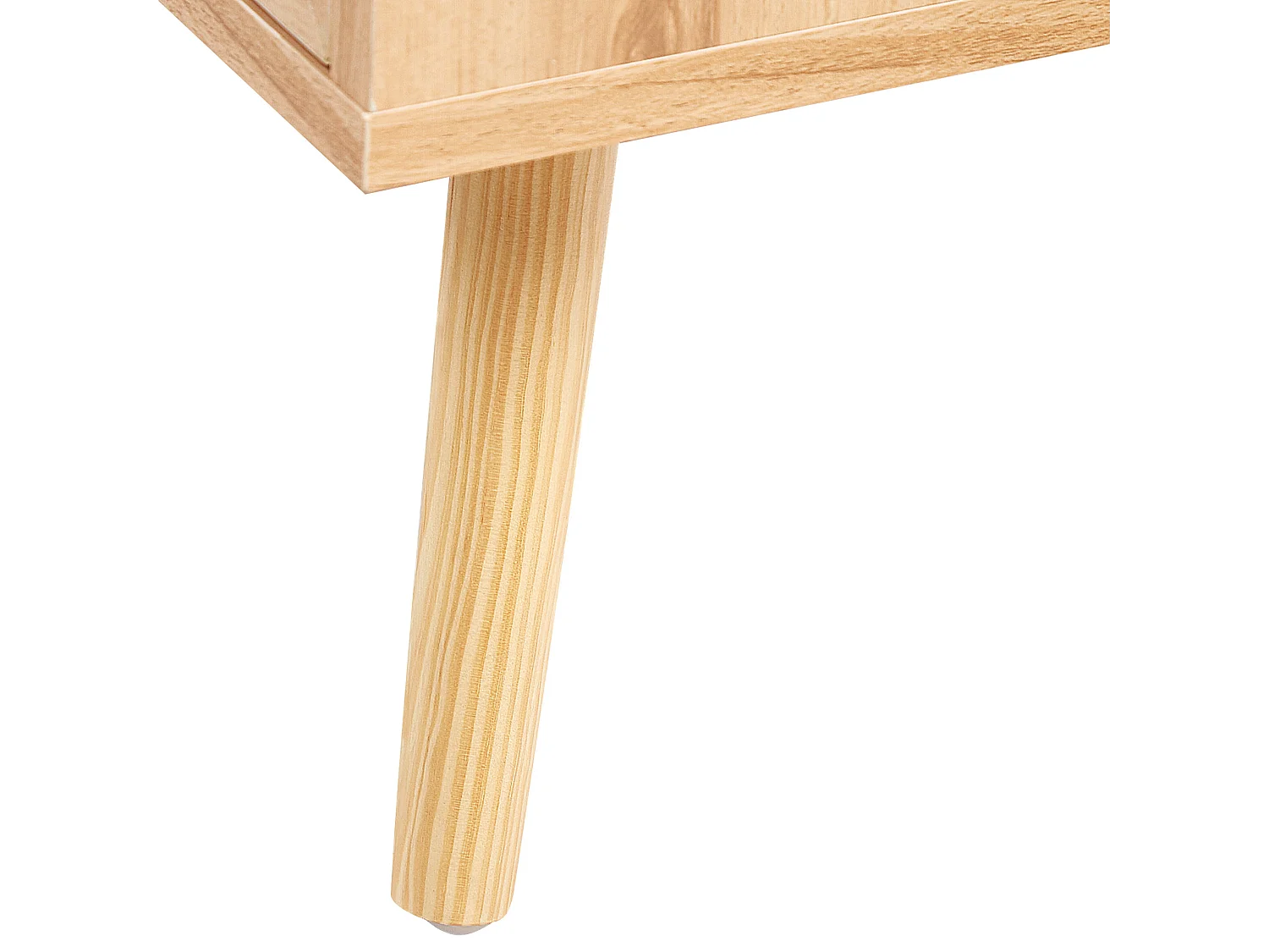 Commode à 6 tiroirs PEROTE Rotin Marron clair