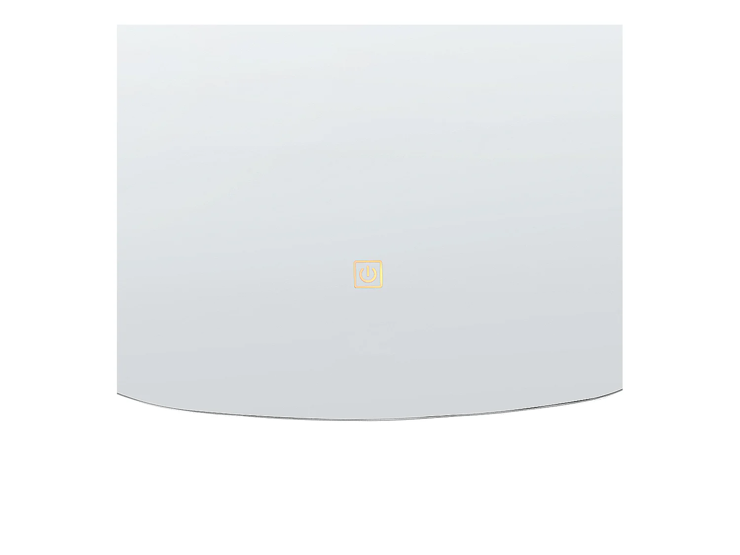 Miroir de salle de bain LED BERGERAC 58 cm 78 cm Argenté