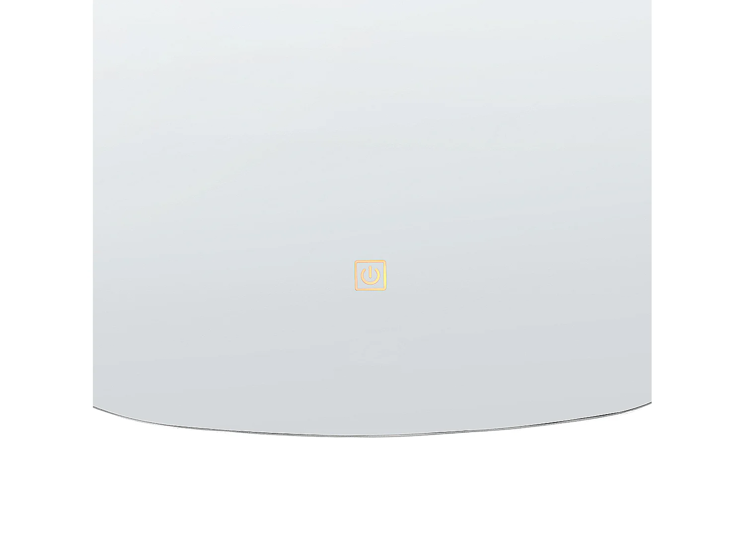 Modern Ovaler LED Wandspiegel Badezimmer Schlafzimmer ø 78 cm Silber Bergerac