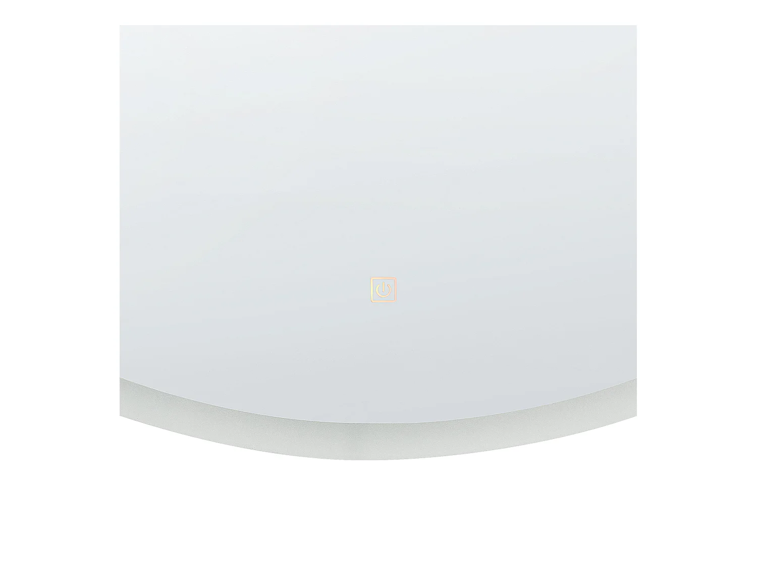 Lustro łazienkowe LED BEZIERS 60 cm 78 cm Srebrny