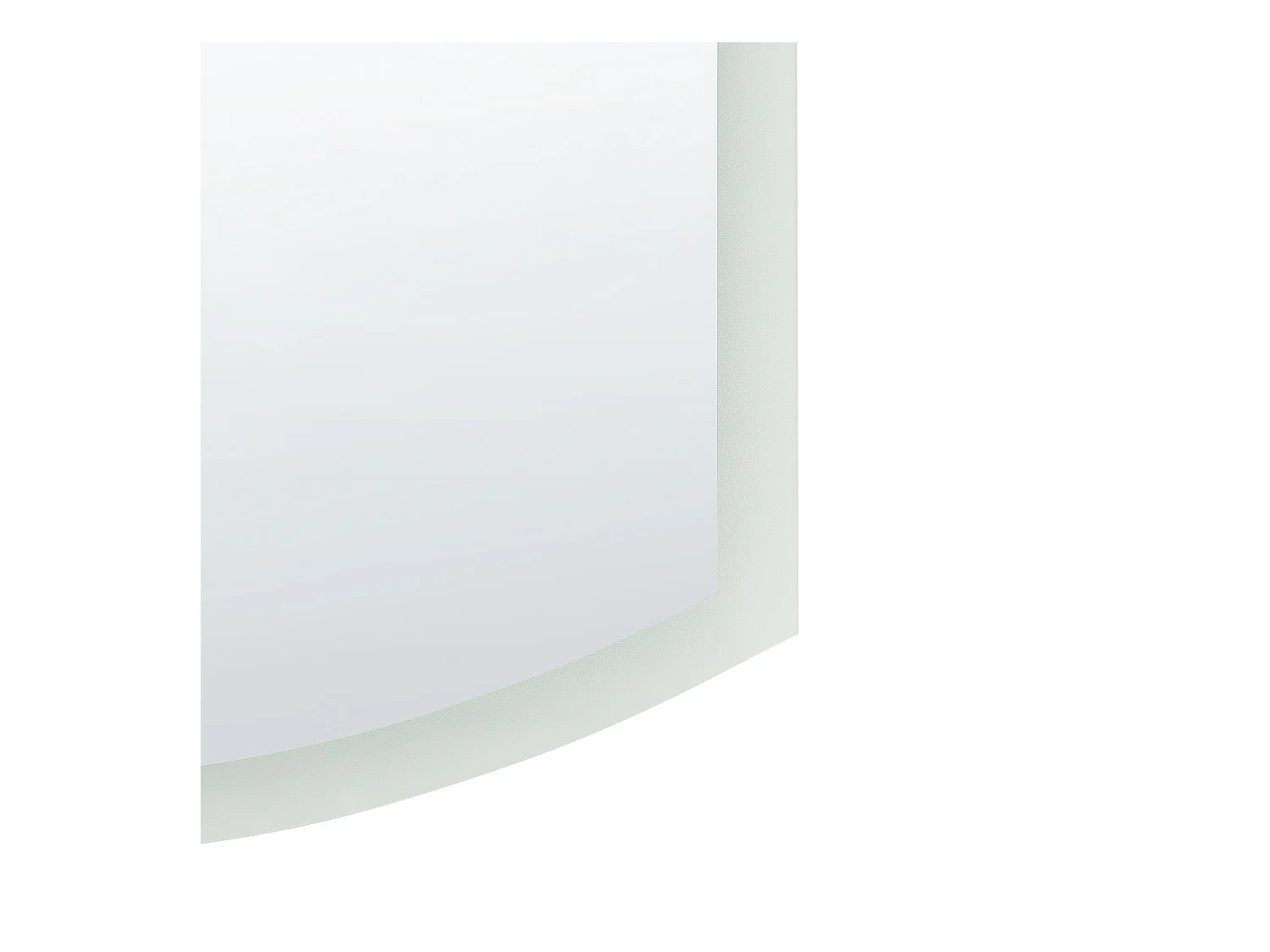 Miroir de salle de bain LED BEZIERS 60 cm 78 cm Argenté