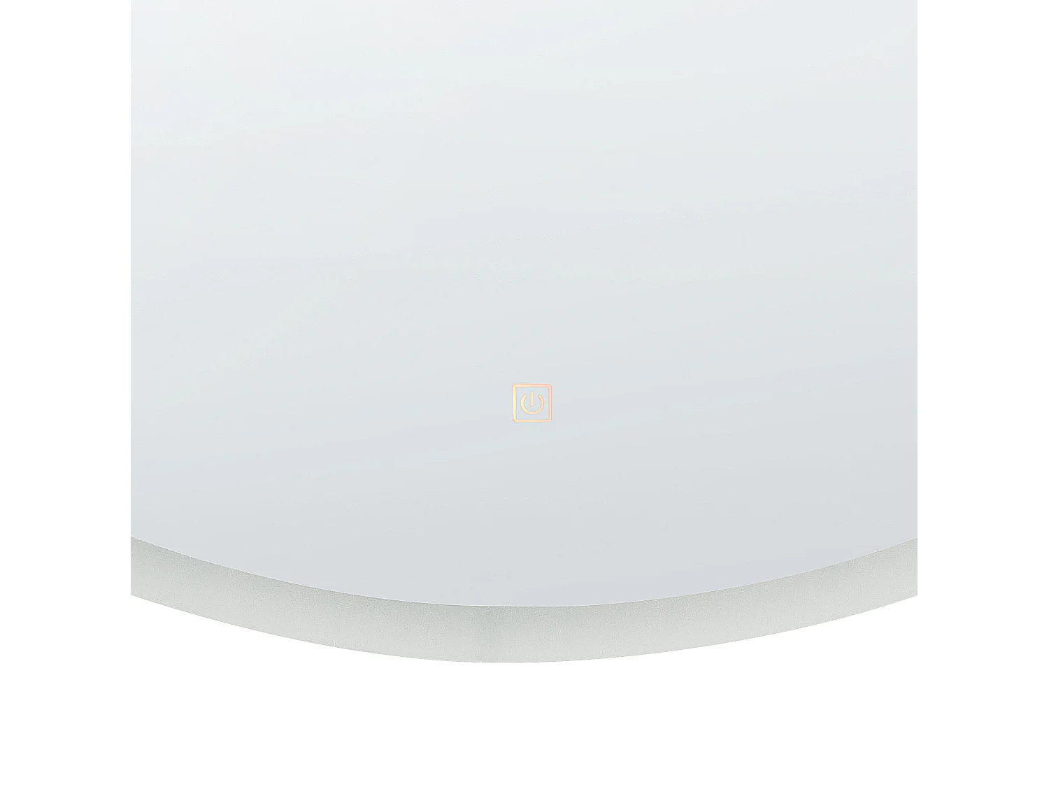 Miroir de salle de bain LED BEZIERS 60 cm 78 cm Argenté