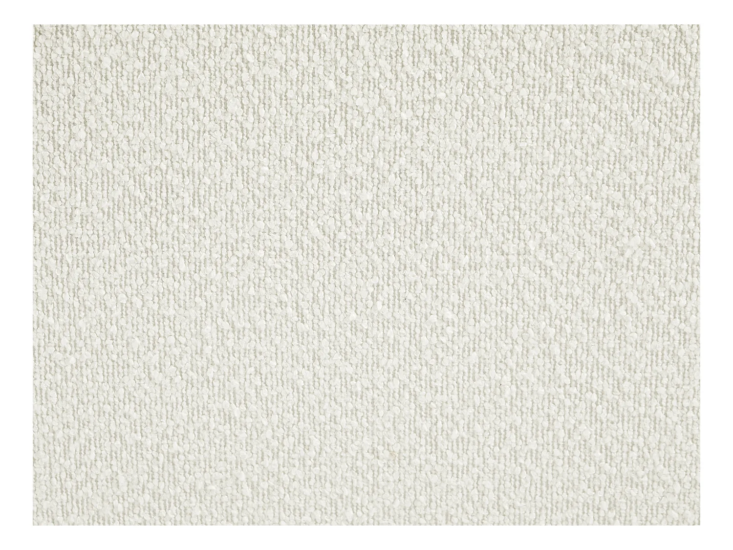 Poltrona girevole in Tessuto bouclette Bianco - LODOSA