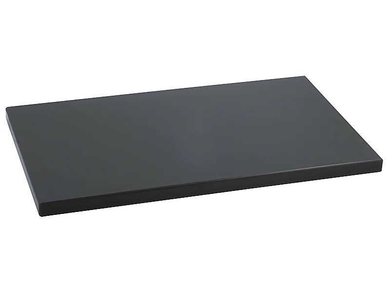 Professioneller Küchentisch 50x30x2 Schwarz Polyethylen PE-500
