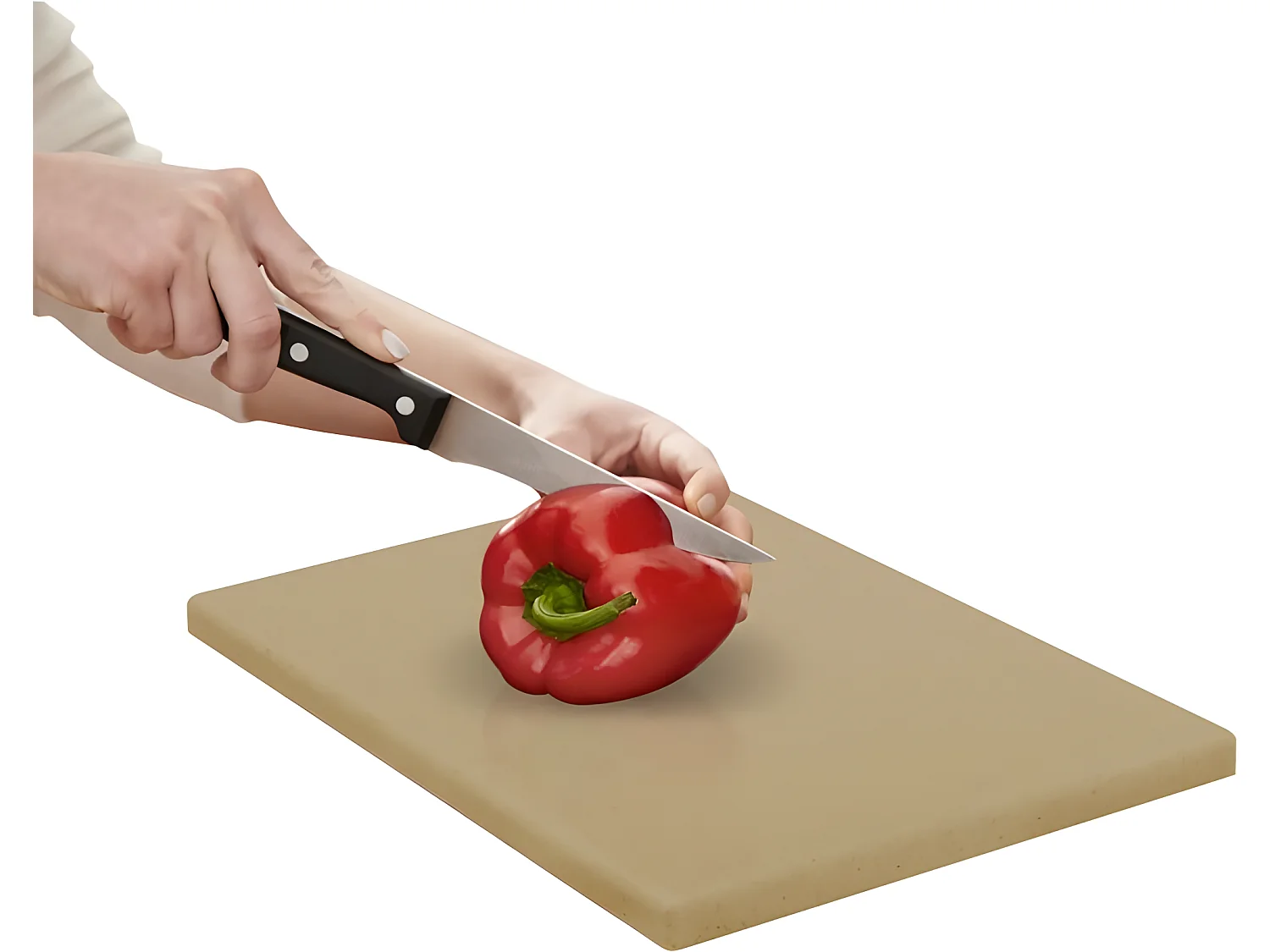 Professionele Keukentafel 33x23x1,5 Polyethyleen Zandkleur - AZUL Pescado