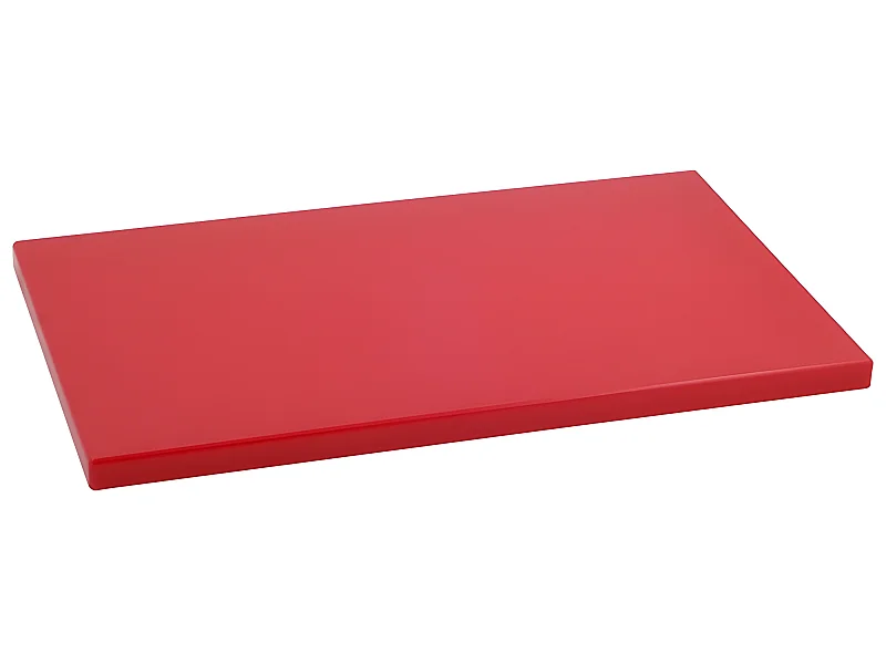 Tavolo Professionale da Cucina 50x30x2 Rosso Polietilene PE-500
