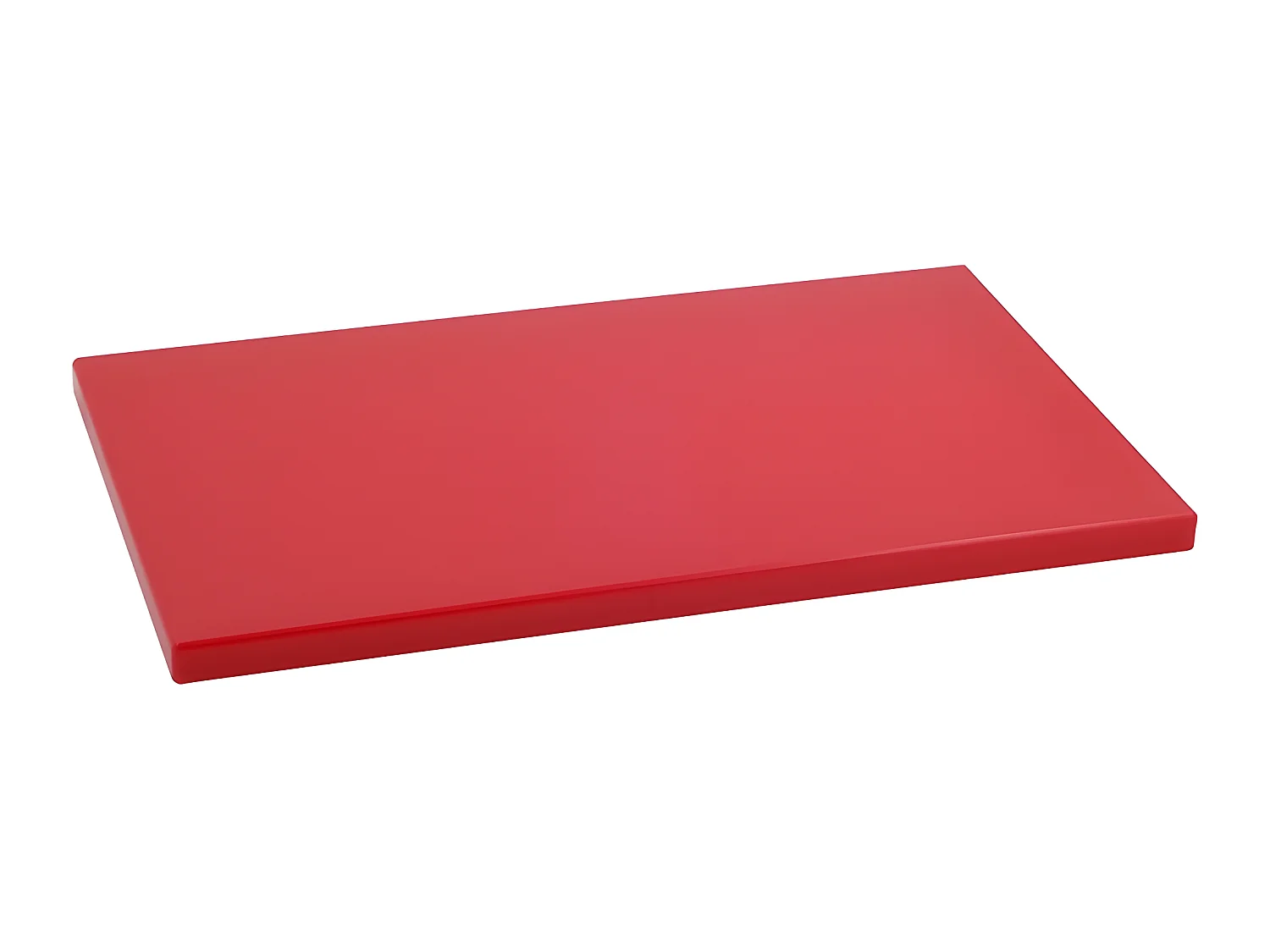 Tavolo Professionale da Cucina 50x30x2 Rosso Polietilene PE-500