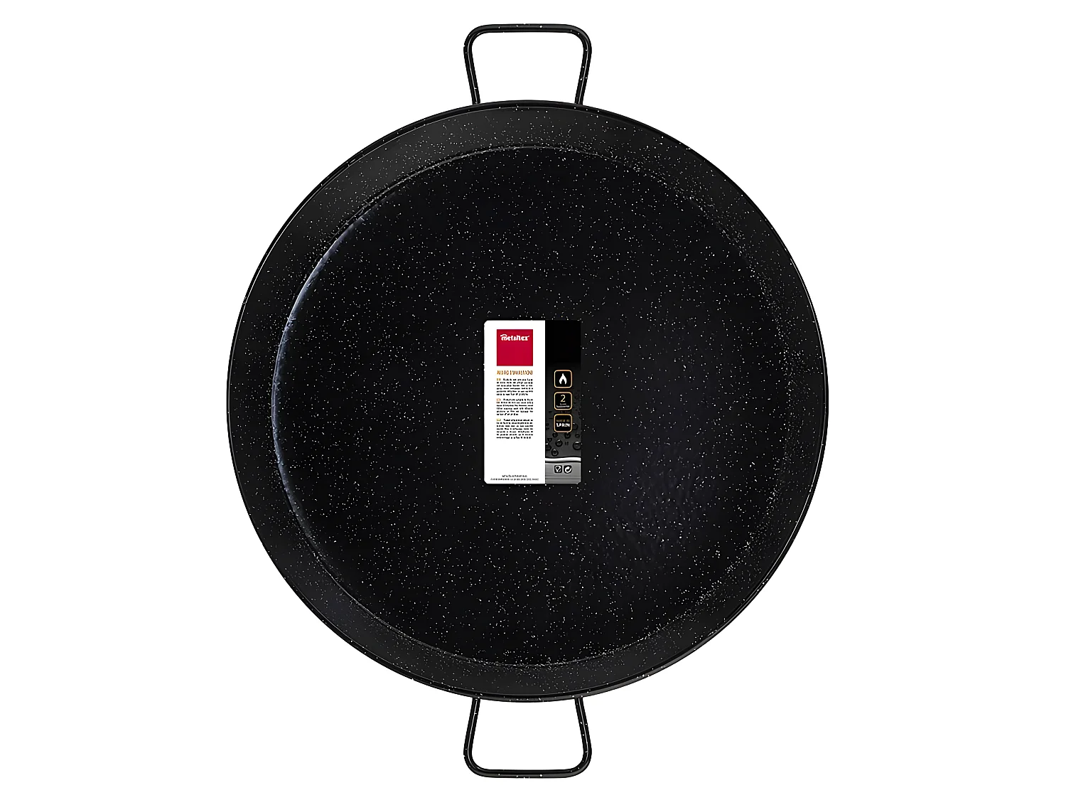 Metaltex Paellera Acero Esmaltado Vitrificado 65 cms 25 Raciones