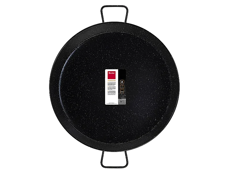 Metaltex Paellera Acero Esmaltado Vitrificado 65 cms 25 Raciones